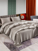 [Gray] SilkSilky  Bedding Set 003