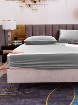 [Silver] SilkSilky  Bedding Set 006