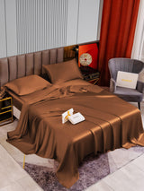 [Coffee] SilkSilky  Bedding Set 002