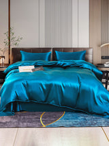 [Teal] SilkSilky  Bedding Set 001