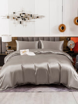 [Gray] SilkSilky  Bedding Set 002