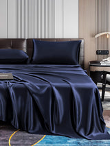[Dark Blue] SilkSilky  Bedding Set 006