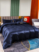 [Dark Blue] SilkSilky  Bedding Set 004