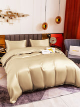 [Beige] SilkSilky  Bedding Set 006