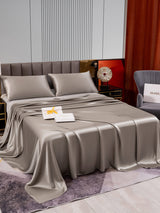 [Gray] SilkSilky  Bedding Set 003