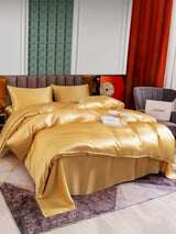[Champagne] SilkSilky  Bedding Set 001