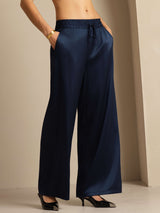 [Dark Blue] SilkSilky  Women's Pants 004