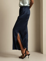 [Dark Blue] SilkSilky  Women's Pants 003