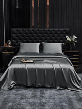 [Dark Gray] SilkSilky  Bedding Set 002