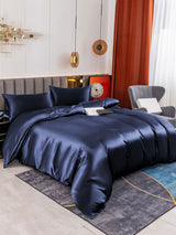 [Dark Blue] SilkSilky  Bedding Set 005