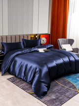 [Dark Blue] SilkSilky  Bedding Set 002