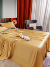 [Champagne] SilkSilky  Bedding Set 005