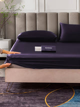 [Deep Purple] SilkSilky  Bedding Set 006