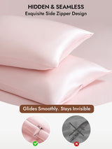 [Pink] SilkSilky  Pillowcases 006