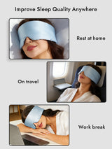 [Light Blue] SilkSilky  Eye Mask 008