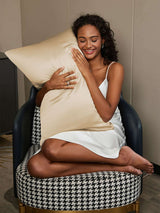 [Beige] SilkSilky  Pillowcases 002
