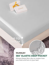 [Silver] SilkSilky  Bedding Set 004