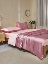 [PaleMauve+LightPink] SilkSilky  Bedding Set 003