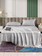 [Silver] SilkSilky  Bedding Set 001
