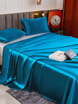 [Teal] SilkSilky  Bedding Set 004