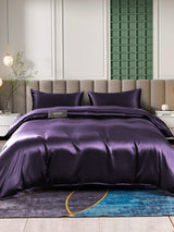 [Deep Purple] SilkSilky  Bedding Set 001