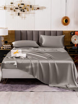 [Gray] SilkSilky  Bedding Set 002