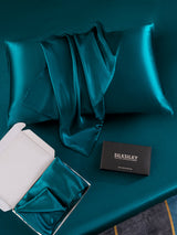 [Teal] SilkSilky  Pillowcases 006
