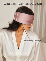 [Pale Mauve] SilkSilky  Eye Mask 008