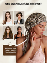 [Leopard] SilkSilky  Sleep Cap 011