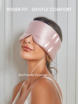 [Light Pink] SilkSilky  Eye Mask 008