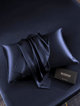 [Dark Blue] SilkSilky Pillowcase 004