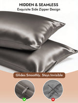 [Dark Gray] SilkSilky  Pillowcases 006