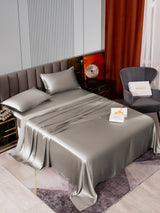 [Gray] SilkSilky  Bedding Set 002