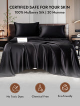 [Black] SilkSilky  Pillowcases 007