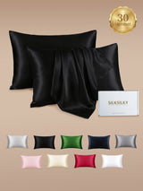 [Black] SilkSilky  Pillowcases 001