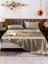 [Khaki] SilkSilky  Bedding Set 005