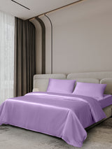 [Lavender] SilkSilky  Bedding Set 001