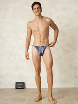 [Grayish Blue] SilkSilky  Men's Underwear 007
