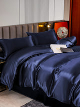 [Dark Blue] SilkSilky  Bedding Set 005