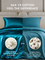 [Teal] SilkSilky  Duvet Covers 002