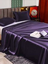 [Deep Purple] SilkSilky  Bedding Set 002