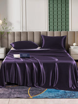 [Deep Purple] SilkSilky  Bedding Set 001