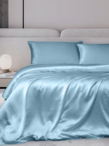 [Light Blue] SilkSilky  Bedding Set 001