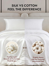 [White] SilkSilky  Duvet Covers 002