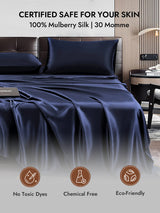 [Dark Blue] SilkSilky  Pillowcases 007