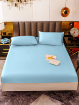 [Light Blue] SilkSilky  Bedding Set 002