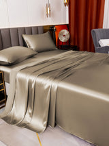[Khaki] SilkSilky  Bedding Set 003
