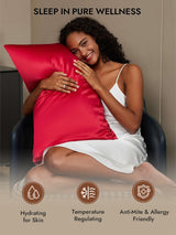 [Wine] SilkSilky  Pillowcases 005