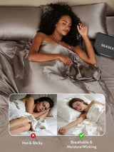 [Gray] SilkSilky  Duvet Covers 005