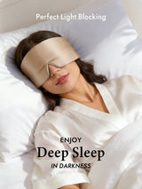 [Beige] SilkSilky  Eye Mask 004